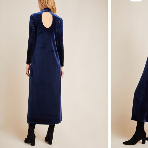 Anthropologie Bianca velvet maxi dress - Picture 5 of 8